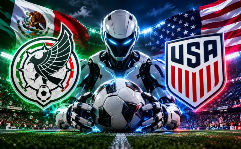 La IA ya tiró su veredicto para México vs. Estados Unidos y no le gustará al Tri